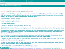 Tablet Screenshot of lamgiayphep.org